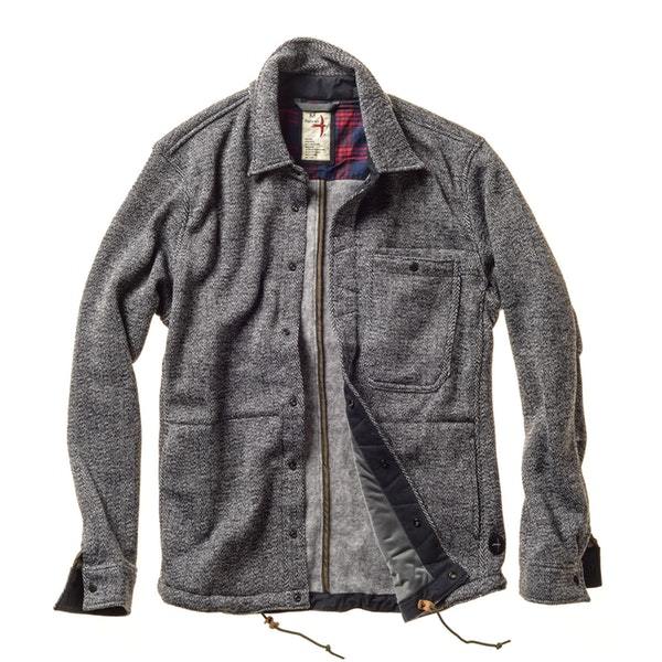Charcoal Tweed Snap